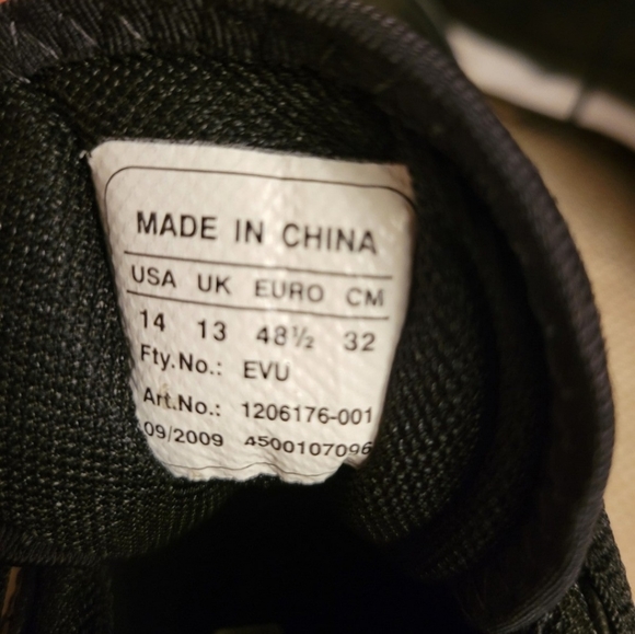 Brand New Under Armour Clean Up Black Metal Baseball Cleats Lace Up Mens Size 14 - Picture 7 of 7